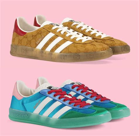 gucci/adidas shoes|adidas x Gucci is here .